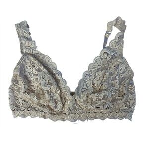 HANRO |  Lace Bralette in Beige 34C